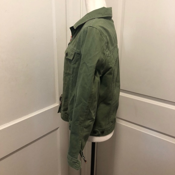 Ll bean ladies spring denim jean jacket size small - Picture 3 of 5